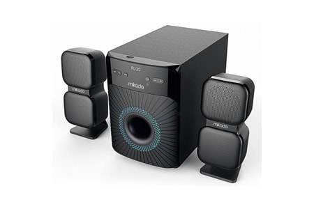 Mikado MD-360BT 2+1 38W BT/AUX/USB/FM/LED Ekran Multimedia Speaker
