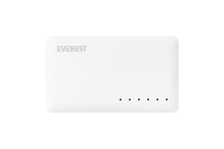 Everest EVERLINK ESW-515G 5 Port Gigabit Ethernet Masaüstü Ethernet Switch 