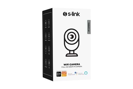 S-link SL-IND02 2.0 MP HD Lens 3.6mm IP Smart Wifi Network TF Card Güvenlik Kamerası Tuya