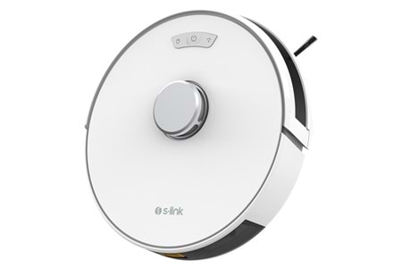 S-LINK C45 Max 2700 Vakumlu Gerçek 3000mAh Yüksek Emişli Akıllı Robot Süpürgesi