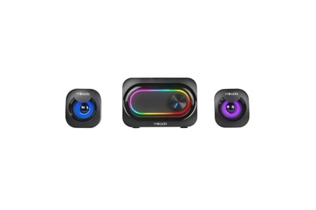 MIKADO MD-511 5W+3W×2 USB RGB Ledli 2.1 Gaming Speaker Hoparlör