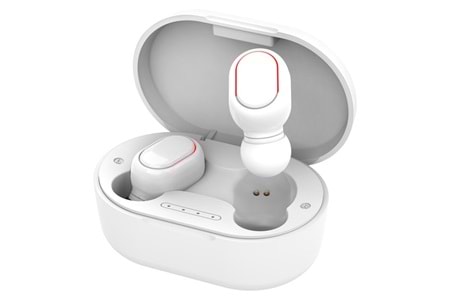 Asonic AS-TWS7S Beyaz Mobil Telefon Uyumlu Bluetooth TWS AirPods Mikrofonlu Kulaklık