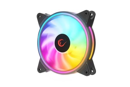 RAMPAGE COOLWIND F3 ARGB Fan + Kumanda 1200RPM Gaming Oyuncu Kasa Fan Kiti 3-lü paket