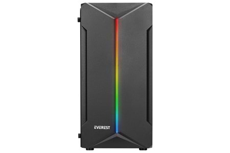 EVEREST 250W PEAK SABER GAMING MICRO-TOWER PC KASASI