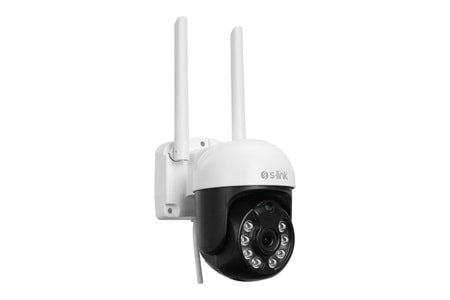S-link SL-PTZ01 3MP 2.8mm Hareket algılamalı Smart PTZ Dome TF Kart Dual Band Wifi IP Kamera Tuya