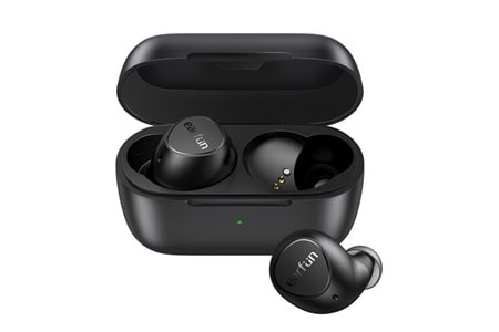 EARFUN Free 2S TW101S Siyah TWS 4 Mikrofonlu ENC IPX7 Suya Dayanıklı Bluetooth Gerçek Kablosuz Kulaklık