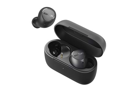 EARFUN Free 2S TW101S Siyah TWS 4 Mikrofonlu ENC IPX7 Suya Dayanıklı Bluetooth Gerçek Kablosuz Kulaklık