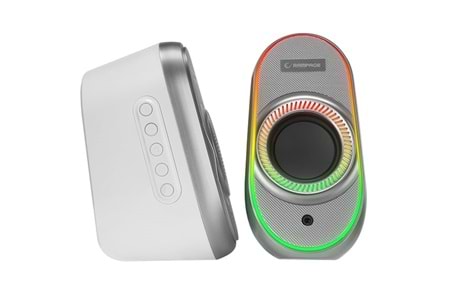 Rampage RMS-X3 2.0 6W Bluetooth Beyaz Multimedia RGB Işıklı Gaming USB Speaker