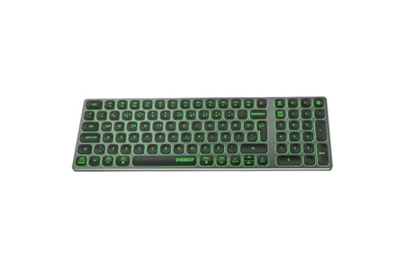 Everest KB-BT98 Beyaz/Gri Bluetooth Ultra İnce+Şarjlı Q Mac/Win/Android/Ios Uyumlu Kablosuz klavye