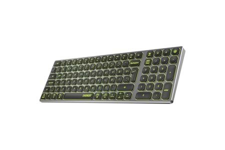 Everest KB-BT98 Beyaz/Gri Bluetooth Ultra İnce+Şarjlı Q Mac/Win/Android/Ios Uyumlu Kablosuz klavye