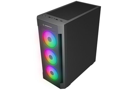 RAMPAGE 650W 80+ BRONZE VIGILANT MESH GAMING MID-TOWER PC KASASI