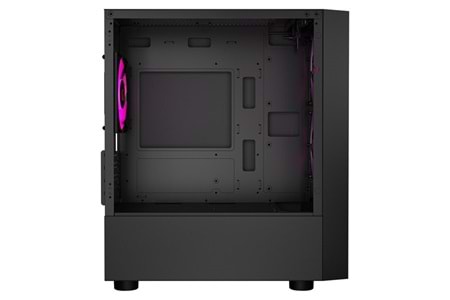 RAMPAGE LYRA Mesh GAMING M-ATX Mid-T PC Kasası Siyah 3X 12cm RGB Fan