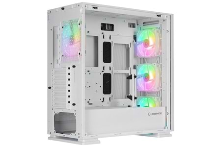 RAMPAGE VANGUARD V2 GAMING EATX PC KASASI BEYAZ