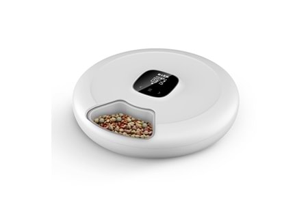 S-LINK SL-24 Otomatik Yem Kabı 6'sı 1 Arada Islak ve Kuru 170ml Porsiyon Kontrollu Kedi Köpek Besleyici Wifi TUYA Destek