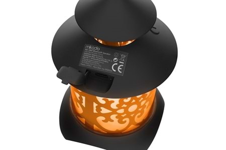 MIKADO MD-20BT Siyah 5W 1200mAh BT-LED Işıklı Bluetooth Hoparlör