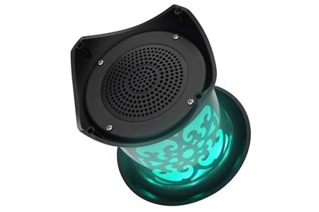 MIKADO MD-20BT Siyah 5W 1200mAh BT-LED Işıklı Bluetooth Hoparlör