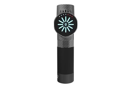 Everest EV-MT52 Karbon Fiber/Siyah 24V 2500 mAh Fırçasız Motor 3960 RPM Hız 10 Başlıklı Kablosuz Sporcu Masaj Tabancası