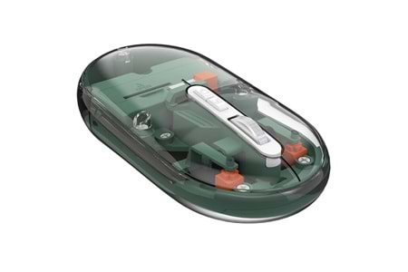 Everest SM-BT29 Glassy Yeşil Transparan 2in1 Bluetooth ve 2.4GHz Kablosuz Mouse