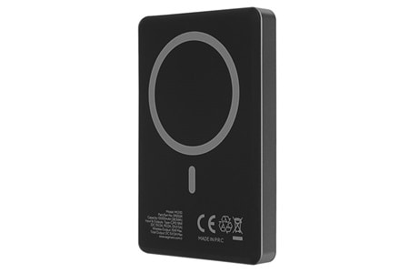S-LINK MG110 10000mAh PD20W Magsafe 15W Kablosuz Type-C Gri Taşınabilir Metal Şarj Cihazı Powerbank