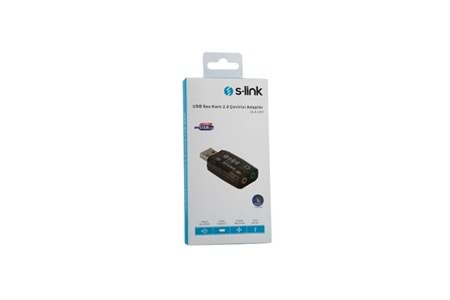 S-link SLX-U51 Usb Ses Kartı 2.0 Çevirici Adaptör