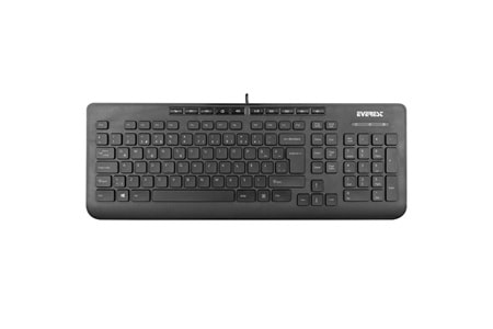Everest DLK-3100U Siyah USB Q Multimedia Klavye