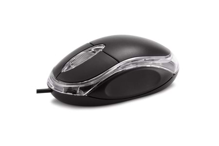 Everest KM-6809 Usb Siyah Mavi Işıklı Optik Mouse