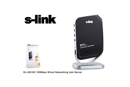 S-link SL-UN100 Wired 100Mbps Networking Usb Server