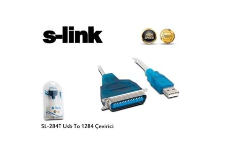 S-link SL-284T Usb To 1284 Çevirici