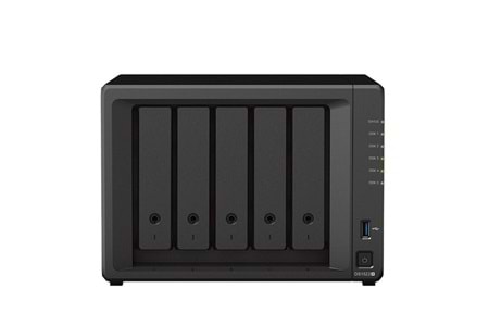 SYNOLOGY DS1522-16G PLUS RYZEN R1600 16GB RAM- 5-diskli Nas Server (Disksiz)