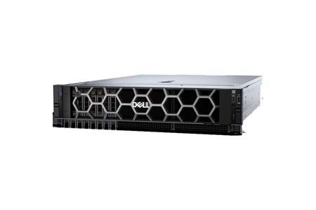 DELL 2xGold 5418Y R760XS R760XS_3 64GB DDR5 RDIMM- 8x192TB SSD 2x1100w Titanium 2U Rack Sunucu