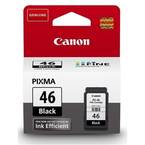 CANON PG-46 Siyah Mürekkep Kartuş