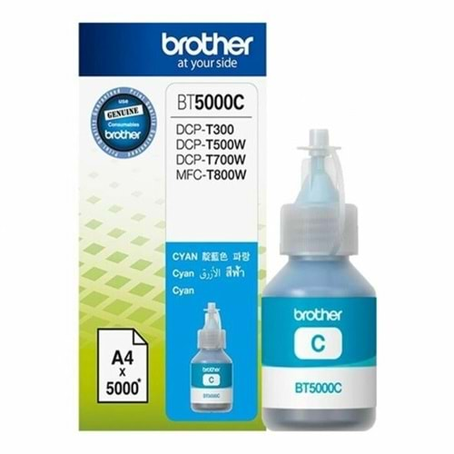 BROTHER BT5000C Mavi Tanklı Sistem Mürekkebi