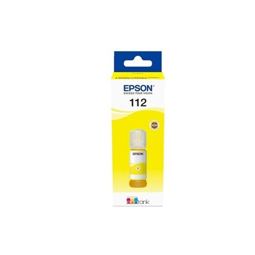 EPSON C13T06C44A 112 Sarı 70ml Tanklı Sistem Mürekkebi