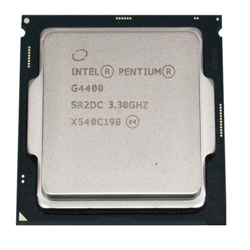 INTEL Pentium G4400 3MB 2çekirdekli O/B HD510 1151p 54w Kutusuz Fansız