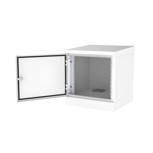 AGER 9U 600x600mm IP66 Dış Ortam Duvar Tipi Kabinet AG-OB09U6060B2-D-A-M1 Basic