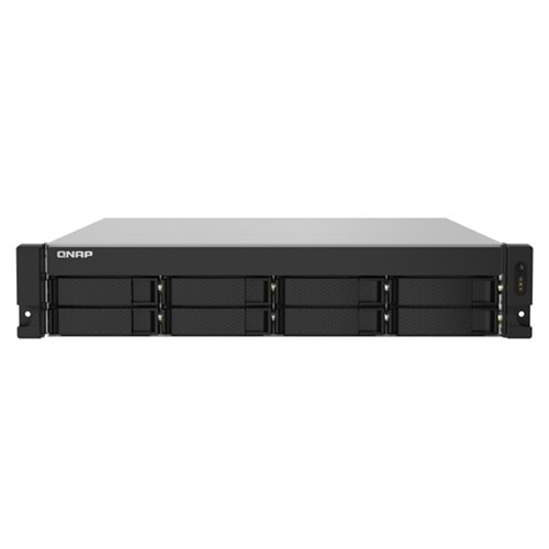 QNAP TS-832PXU-RP-4GB ALPINE AL324 QC 4 GB RAM- 8-diskli Rack Nas Server (Disksiz)