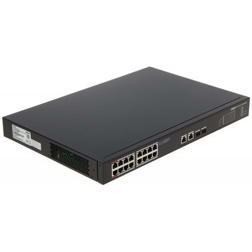 DAHUA 16port 240w FULL PoE PFS3220-16GT-240-V2 GIGABIT 2GE Uplink-2xSFP Switch