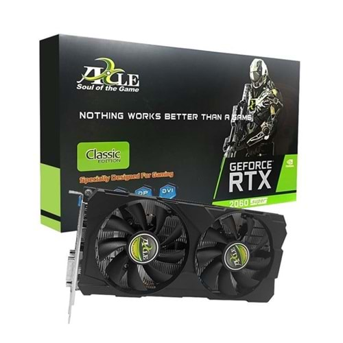 AXLE GTX1660TI 6GB AX-GTX1660TI/6GD6P2DIP GDDR6 192bit HDMI DP PCIe 16X v3.0