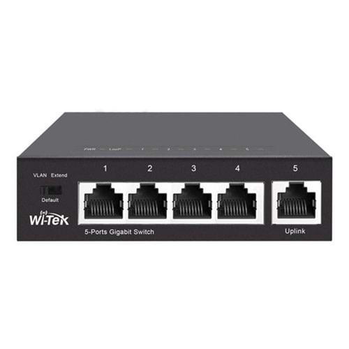 WI-TEK 5GE WI-SG105 GIGABIT 1-Uplink Yönetilemez Switch