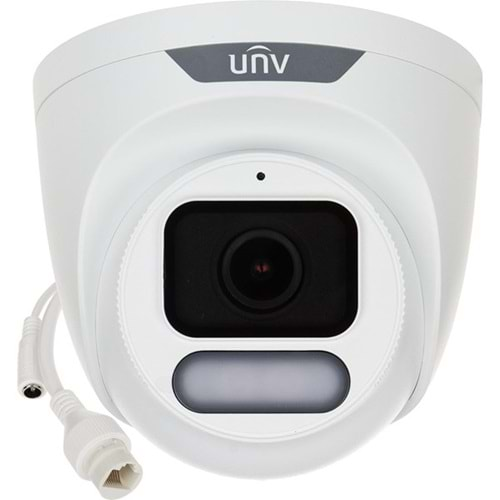 UNV 4MP DOME 2.8MM IPC3624LE-ADF28K-WP 30metre IP Güvenlik Kamerası Wıse-ISP Colorhunter Sesli