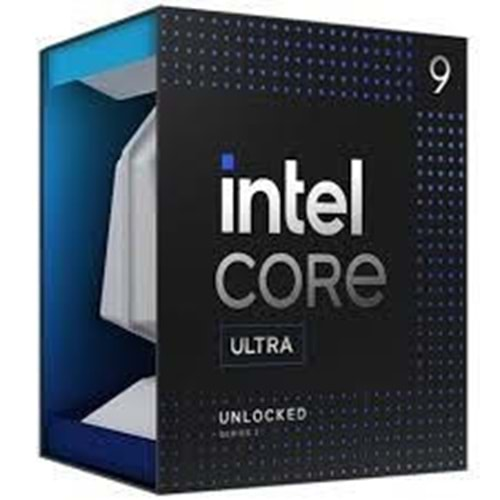 INTEL ULTRA 9 285K 40MB 24çekirdekli O/B VGA 1851p 125w Kutulu+Fansız