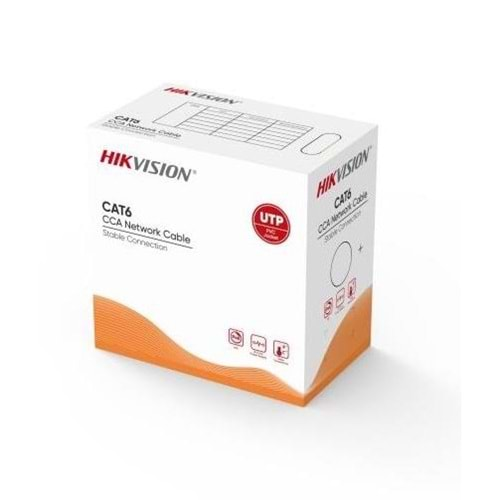 HIKVISION 23AWG Gri 305m CCA CAT6 DS-1LN6UU/CCA(O-STD)