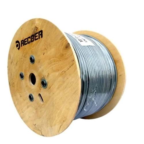 REÇBER CAT6U/UTP 23AWG Gri 500m Makara Kablo Halojen Free
