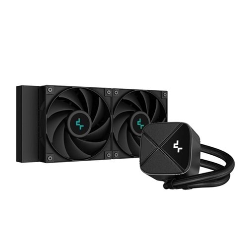 DEEPCOOL 240MM L520S LS520S-ZERODARK AM5-1700P SIVI SOĞUTMALI İŞLEMCİ FANI