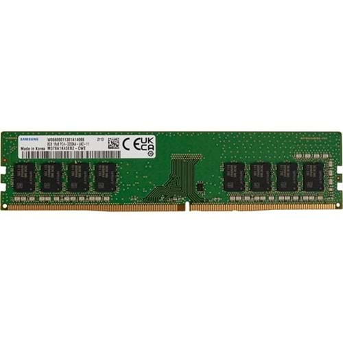 SAMSUNG 8GB DDR4 3200MHZ CL22 PC RAM VALUE M378A1K43EB2-CWE