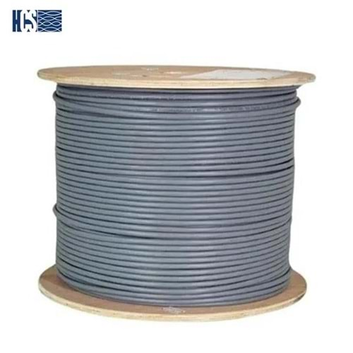 HCS 500metre H06-00402-DP0-FV0000 CAT6 LSOH UTP Kablo Gri