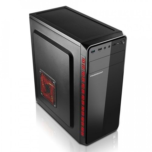 POWERBOOST 350W VK-1625 Standart Mid-Tower PC Kasası