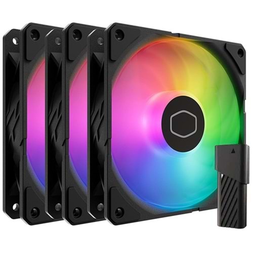 COOLERMASTER SICKLE FLOW EDGE MFX-B2DN-253P2-R2 ARGB KASA FANI+KONTROL ÜNİTESİ MFX-B2DN-253P2-R2