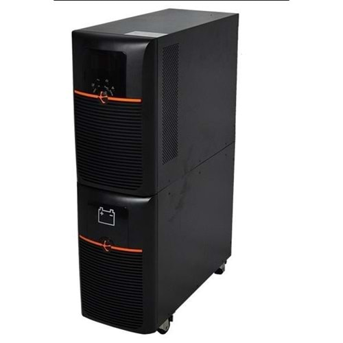 TUNÇMATİK 10KVA PowerUP ONE ONLINE 1/1F LCD EKRAN UPS 20x 12v 9amper	