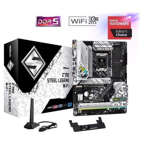 ASROCK Z790 STEEL LEGEND WIFI-6E DDR5 HDMI-DP PCIE 5.0 1700P ATX